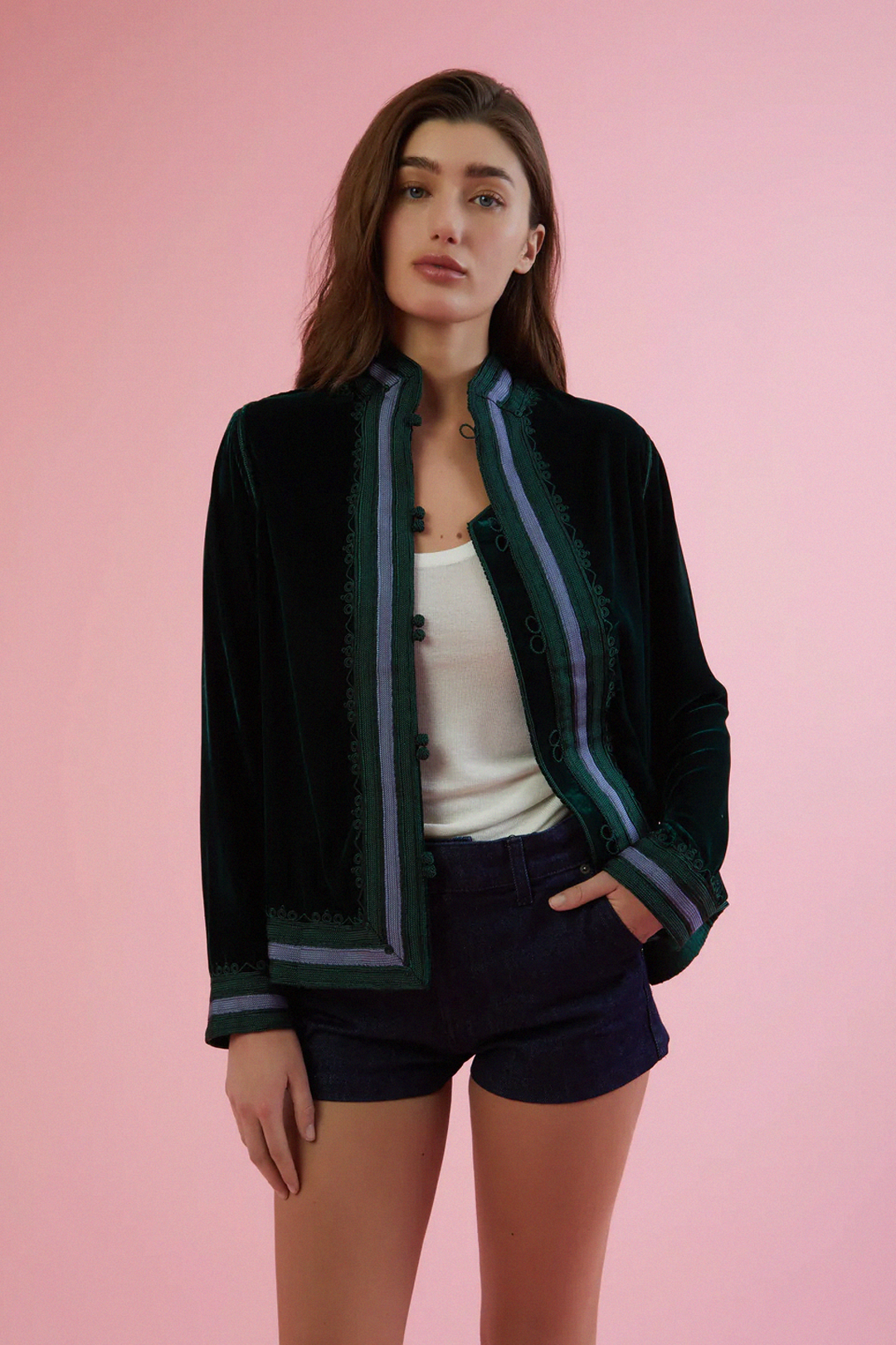 Toraya – Moroccan Velvet Jacket