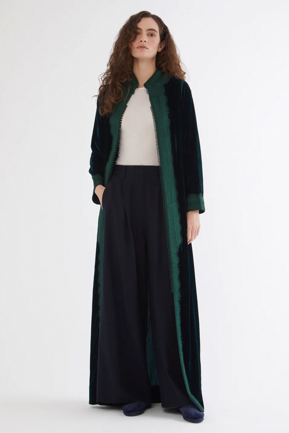 Soraya – Moroccan Velvet Robe