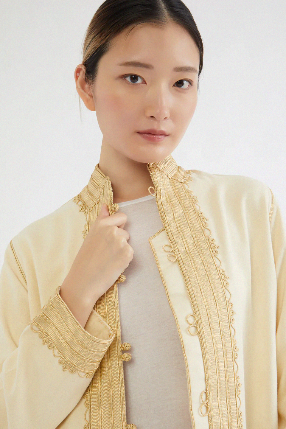 Lina – Veste en lin marocaine