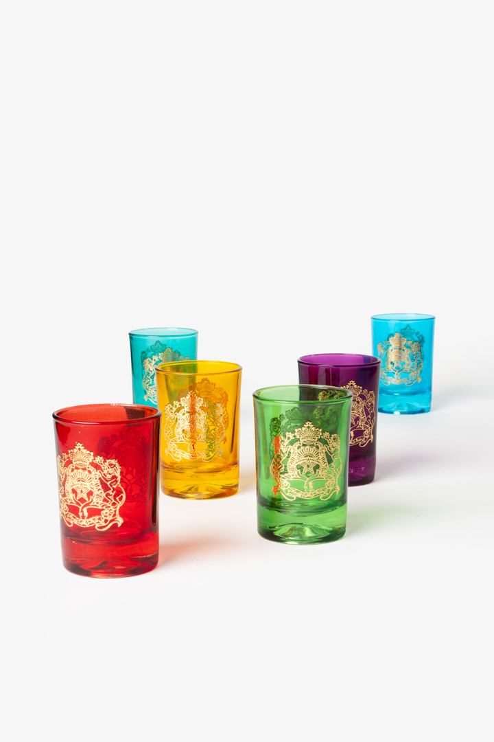 Set Royal – 6 Verres Multicolores