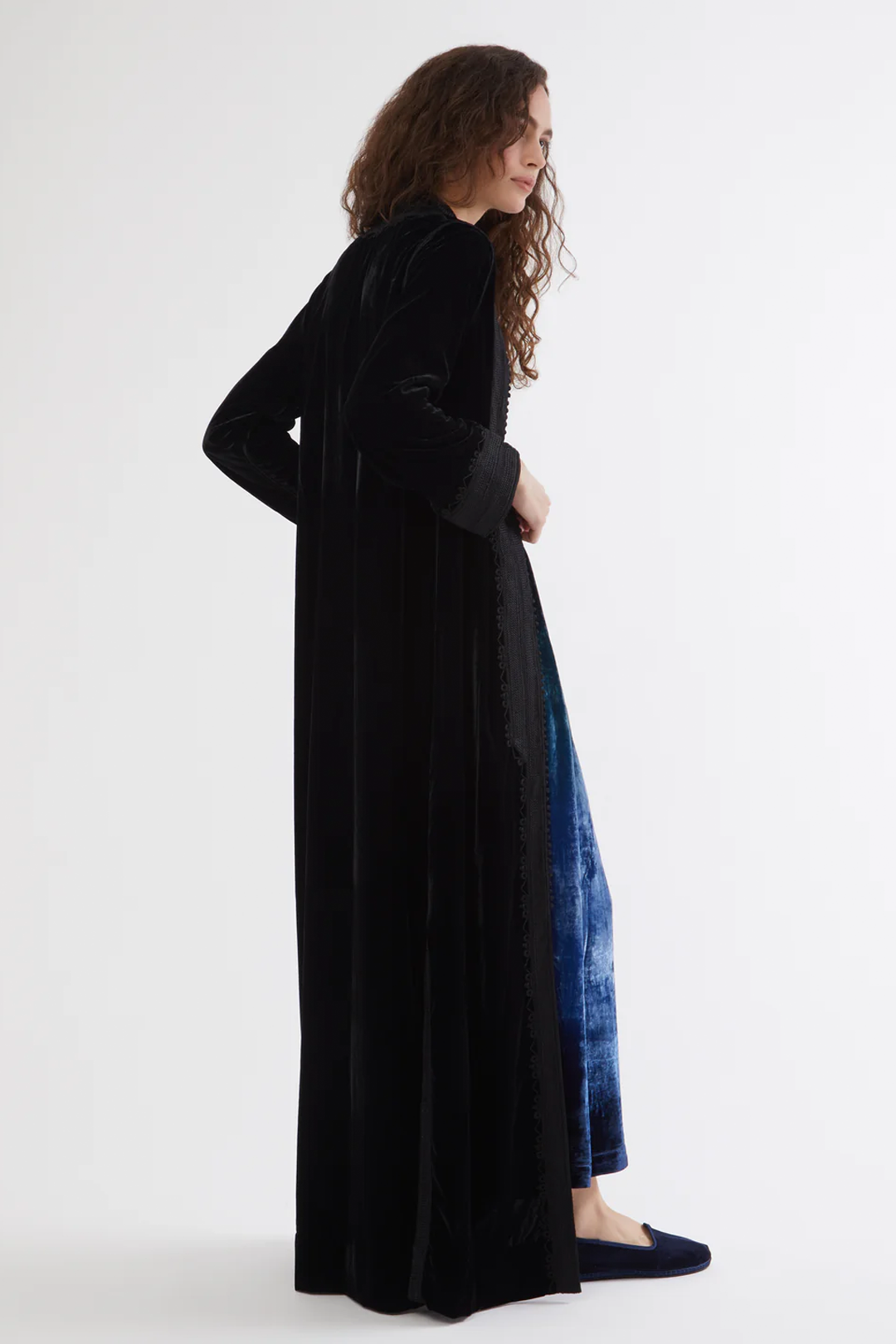 Soraya – Moroccan Velvet Robe