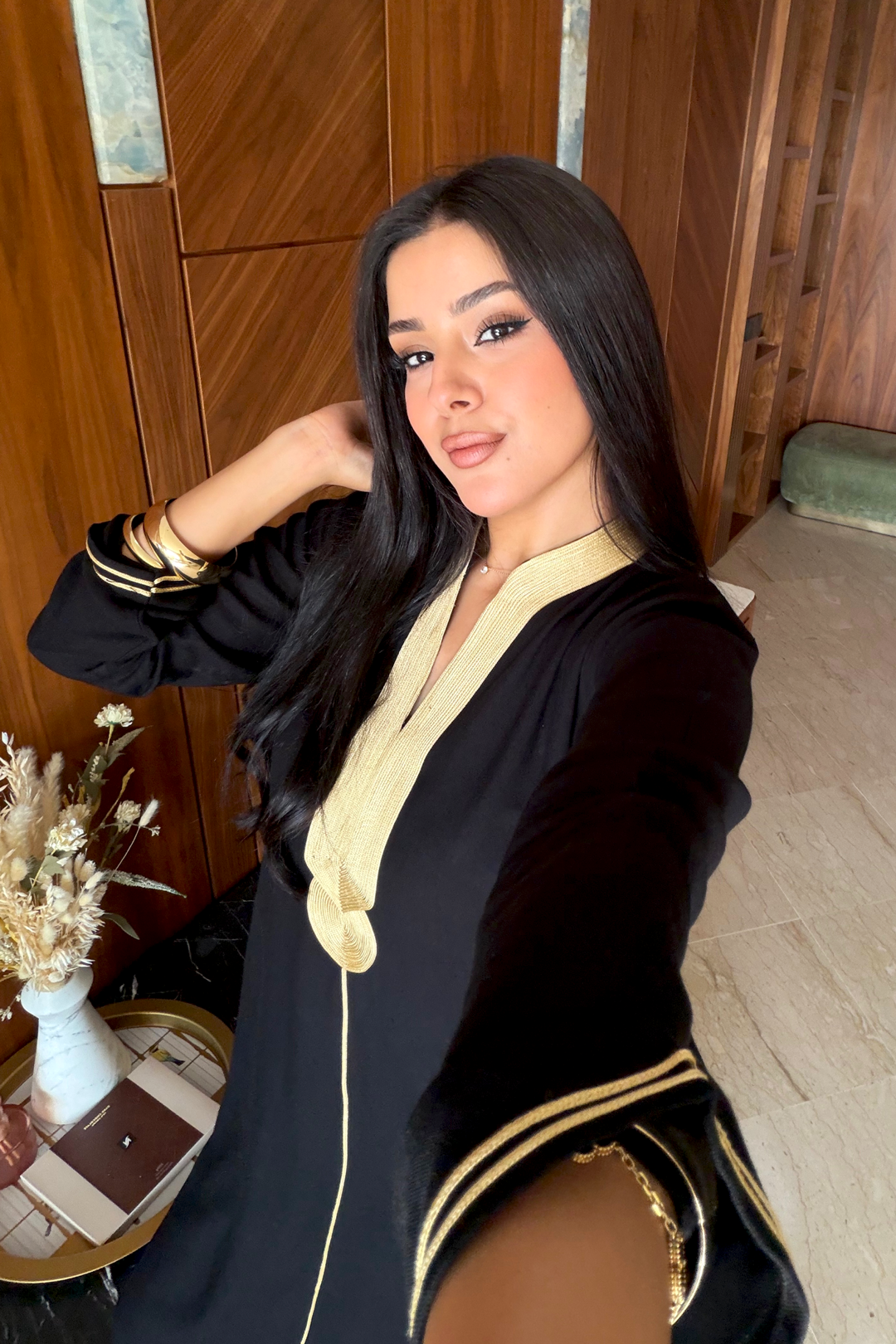 Zahra – Caftan en Coton Marocain