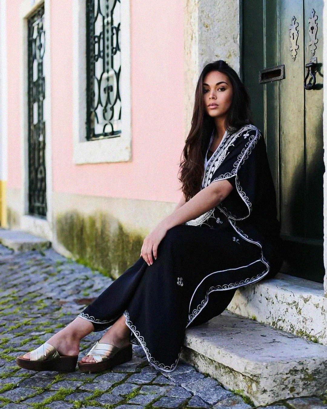 Hassna – Moroccan Cotton Gandoura