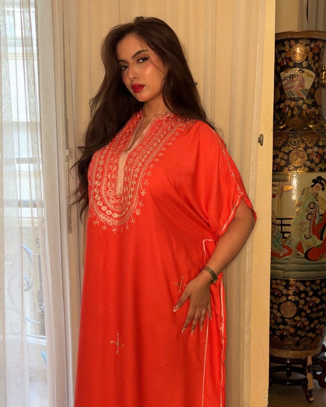 Hassna – Moroccan Cotton Gandoura