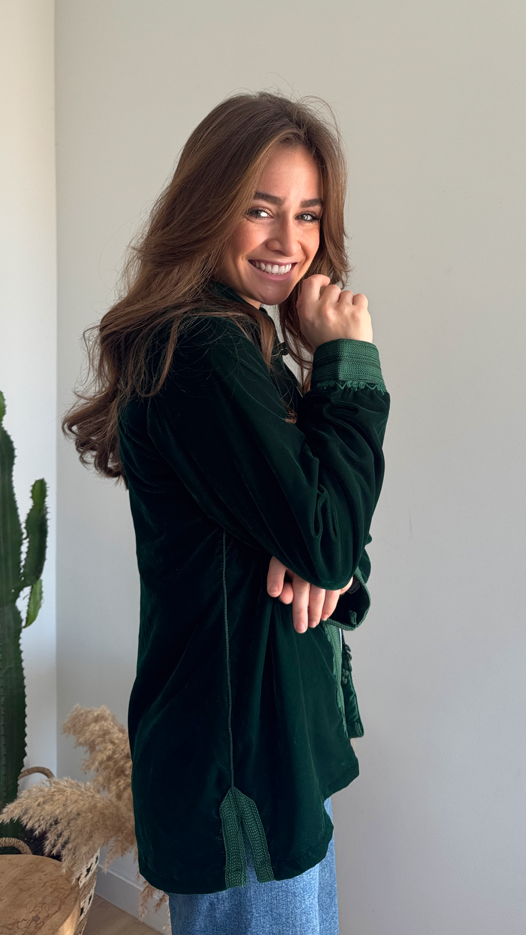 Nina – Moroccan Velvet Jacket