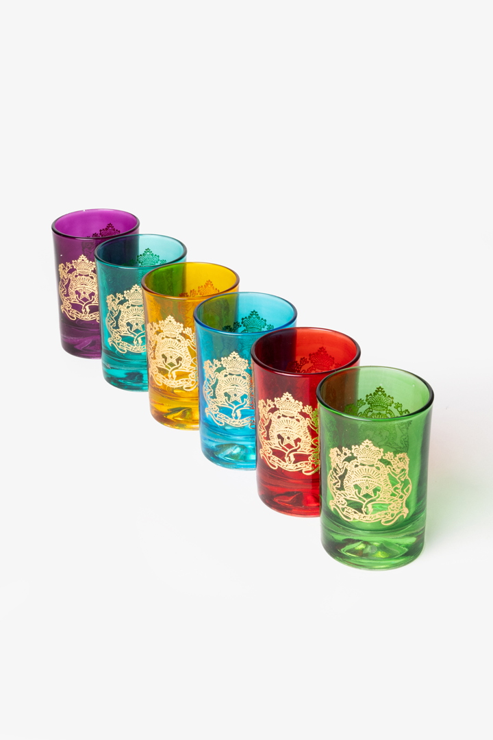 Set Royal – 6 Verres Multicolores