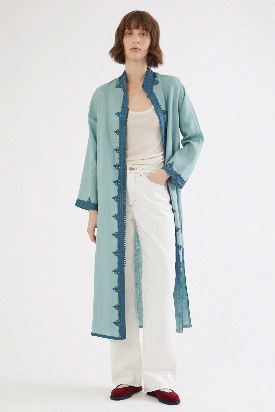 Lolla – Moroccan Linen Coat