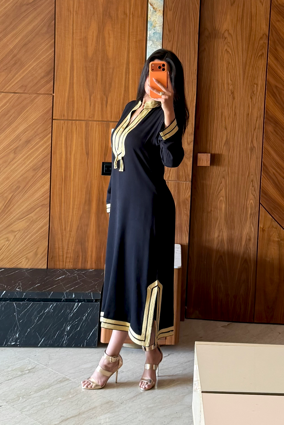 Dalia – Caftan en Coton marocaine