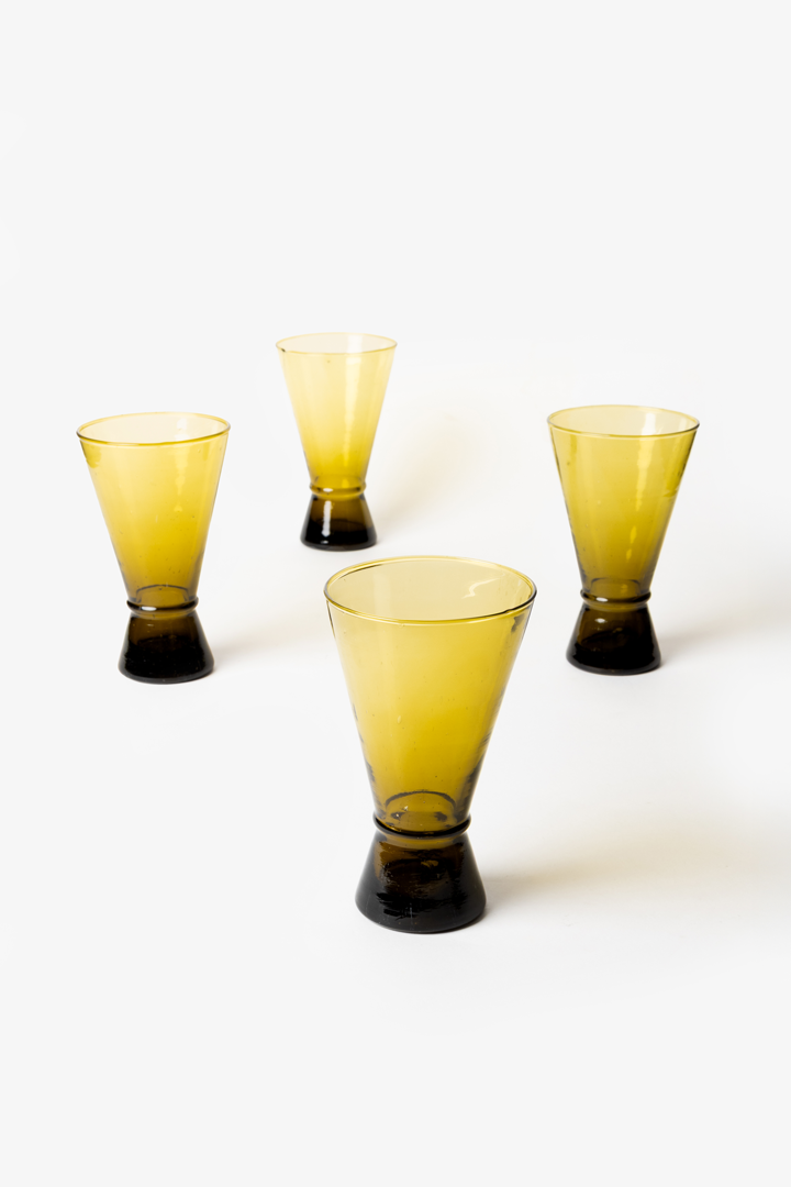 Set Yasmine – 6 verres Ambre Flow