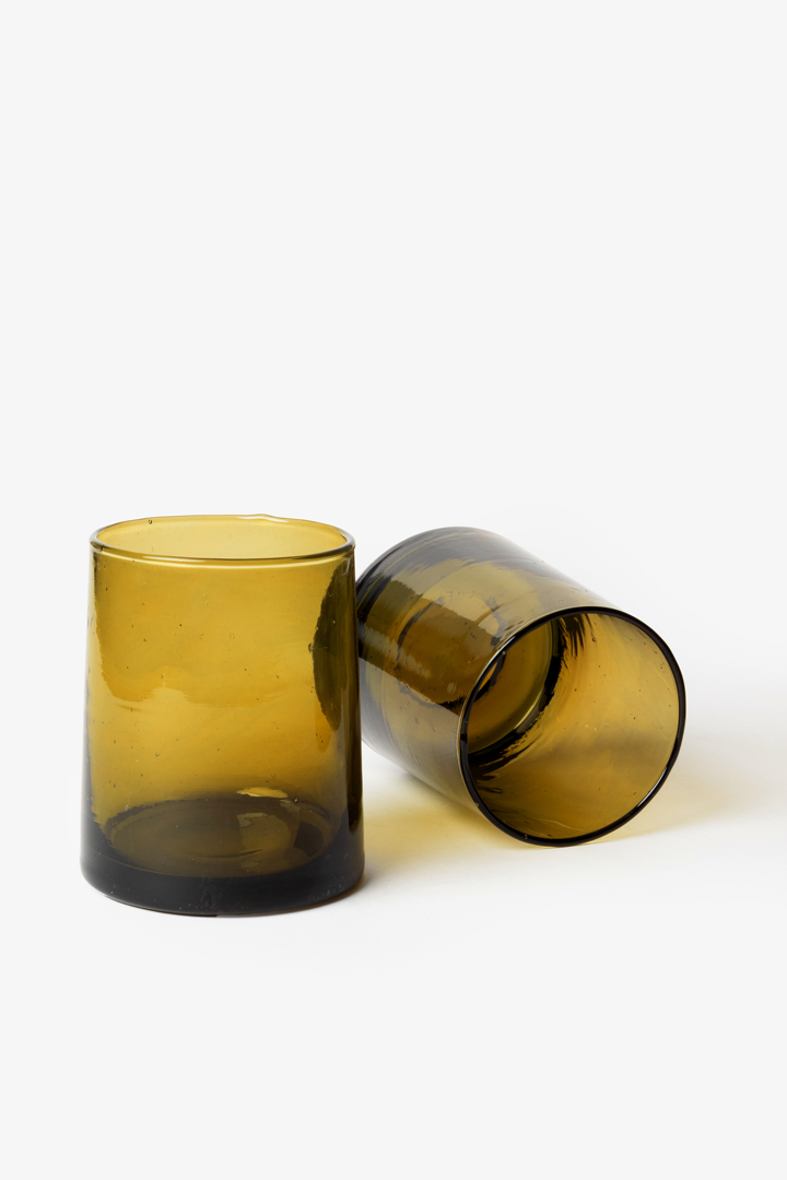 Set Talia – 6 verres Ambre Flow