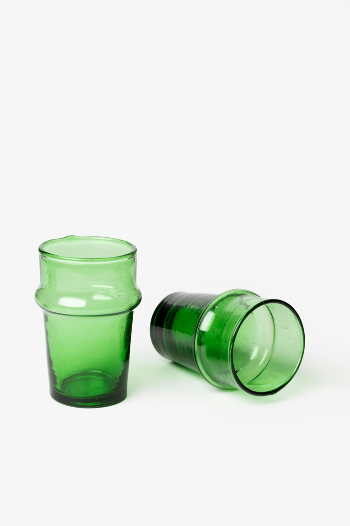 Set Beldi – 6 verres Vert Héritage