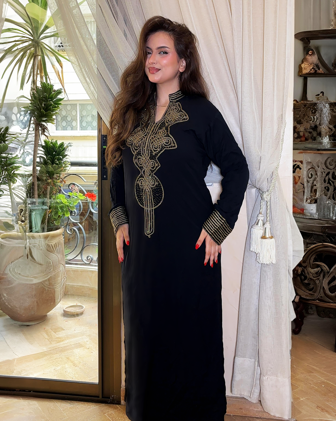Nafissa – Caftan Perles Marocaines