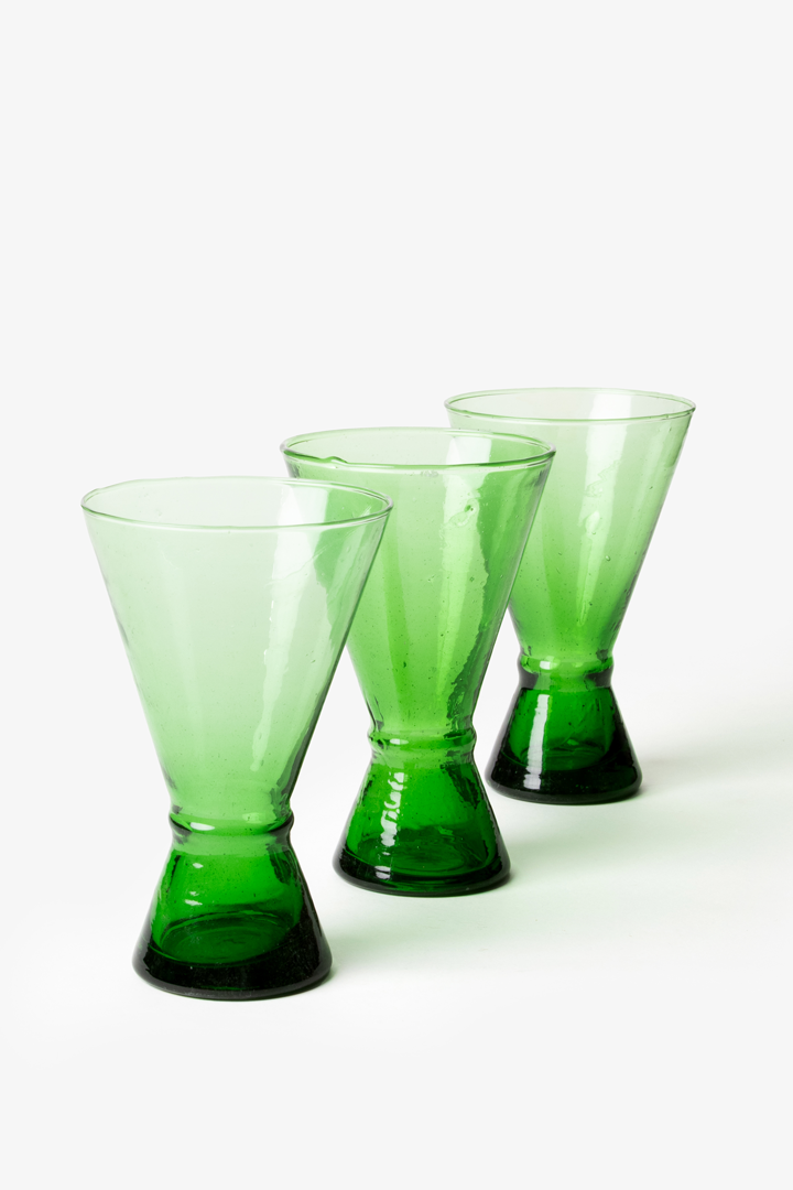 Set Yasmine – 6 verres Green Oasis