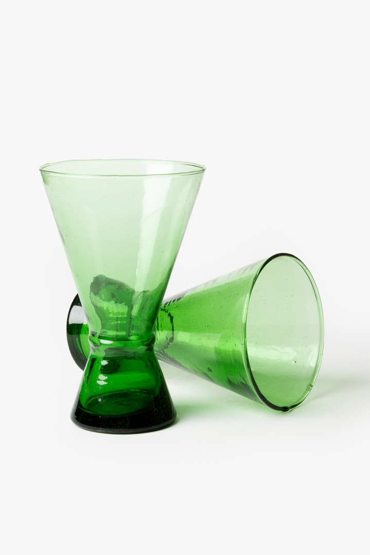 Set Yasmine – 6 verres Green Oasis
