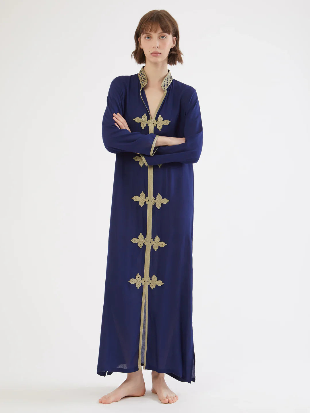 Nayla – Moroccan Silk Kaftan