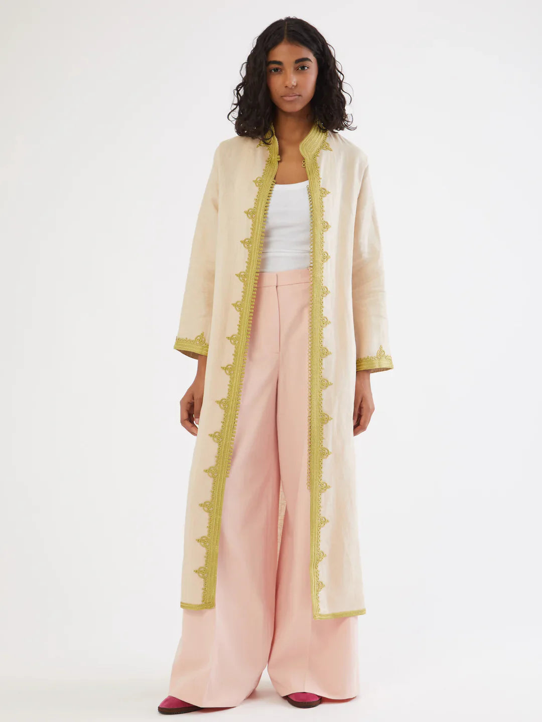 Lolla – Moroccan Linen Coat