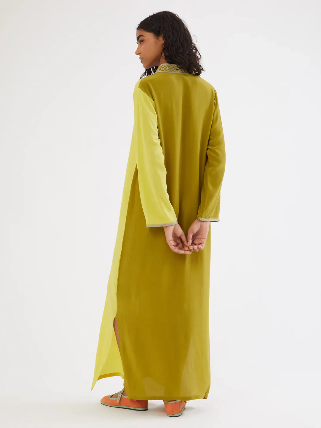 Nayla – Moroccan Silk Kaftan