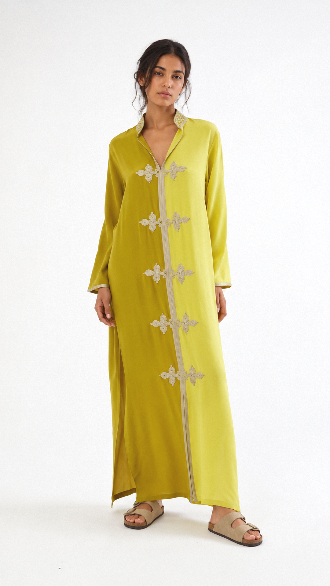 Nayla – Caftan en Soie Marocain