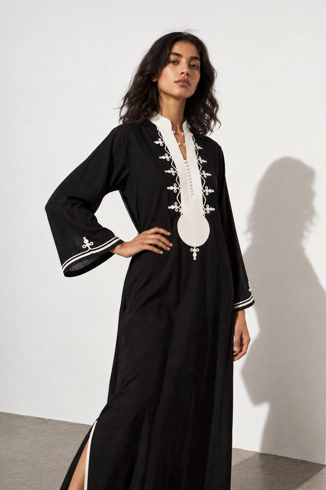 Saida – Moroccan Cotton Kaftan