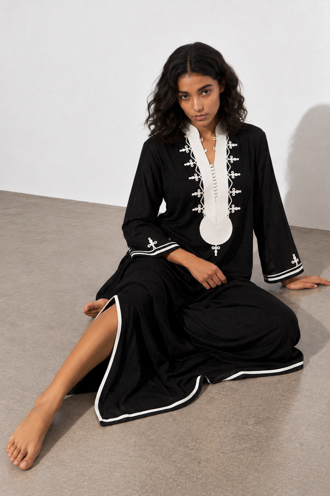 Saida – Caftan en Coton Marocain
