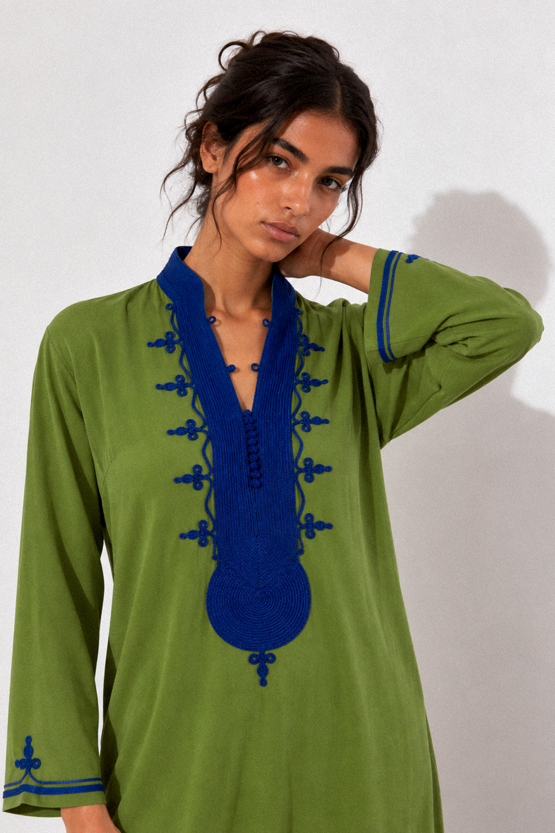 Saida – Caftan en Coton Marocain