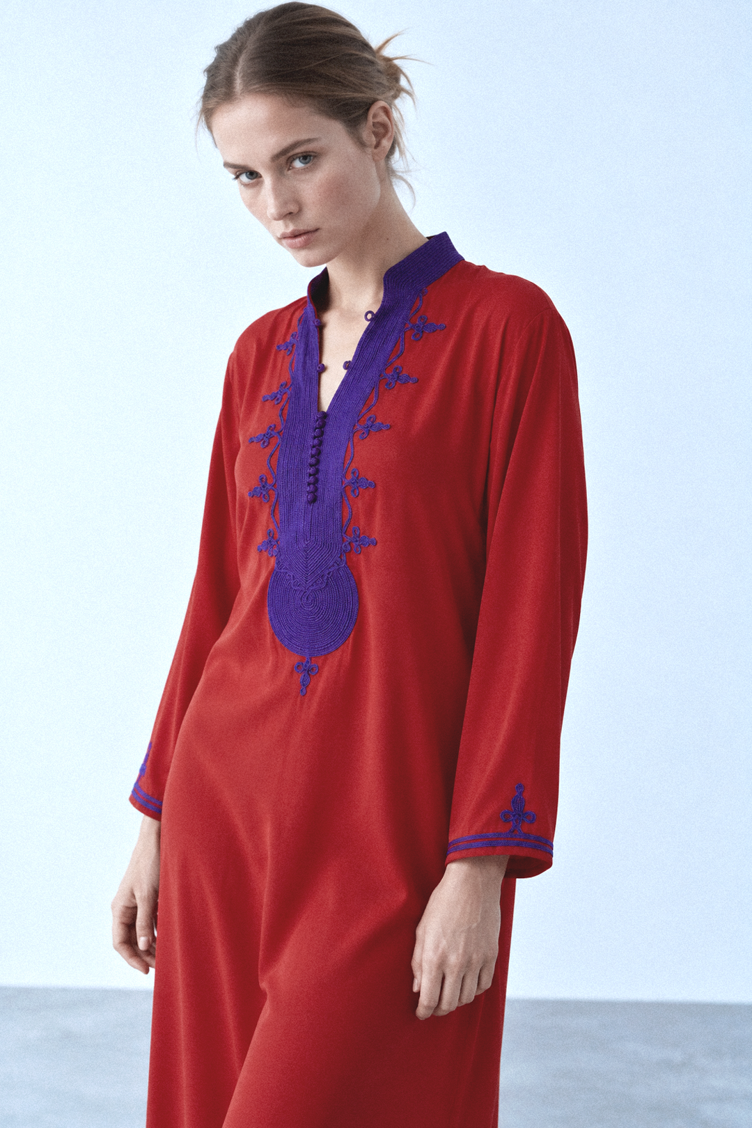 Saida – Caftan en Coton Marocain