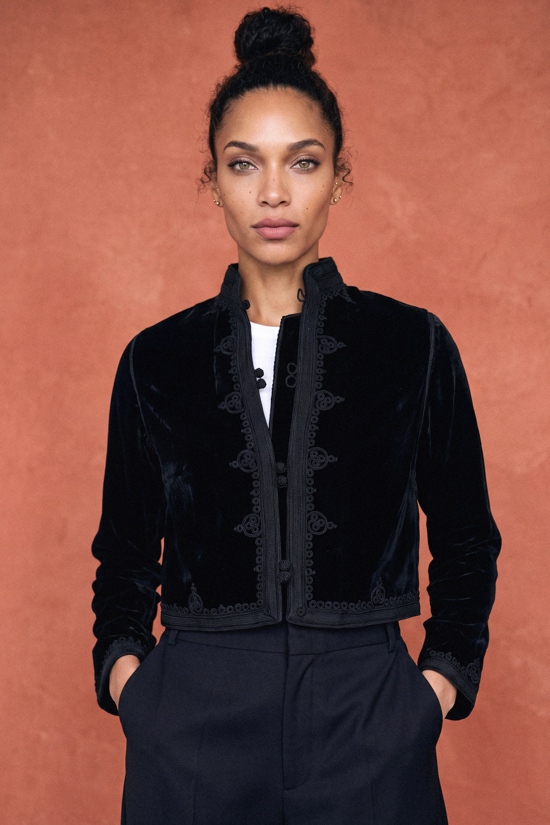 Spanca – Bolero en velours marocain