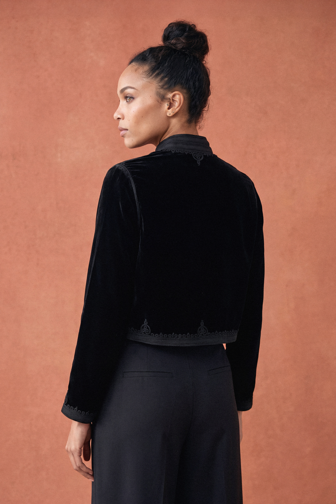 Spanca – Bolero en velours marocain