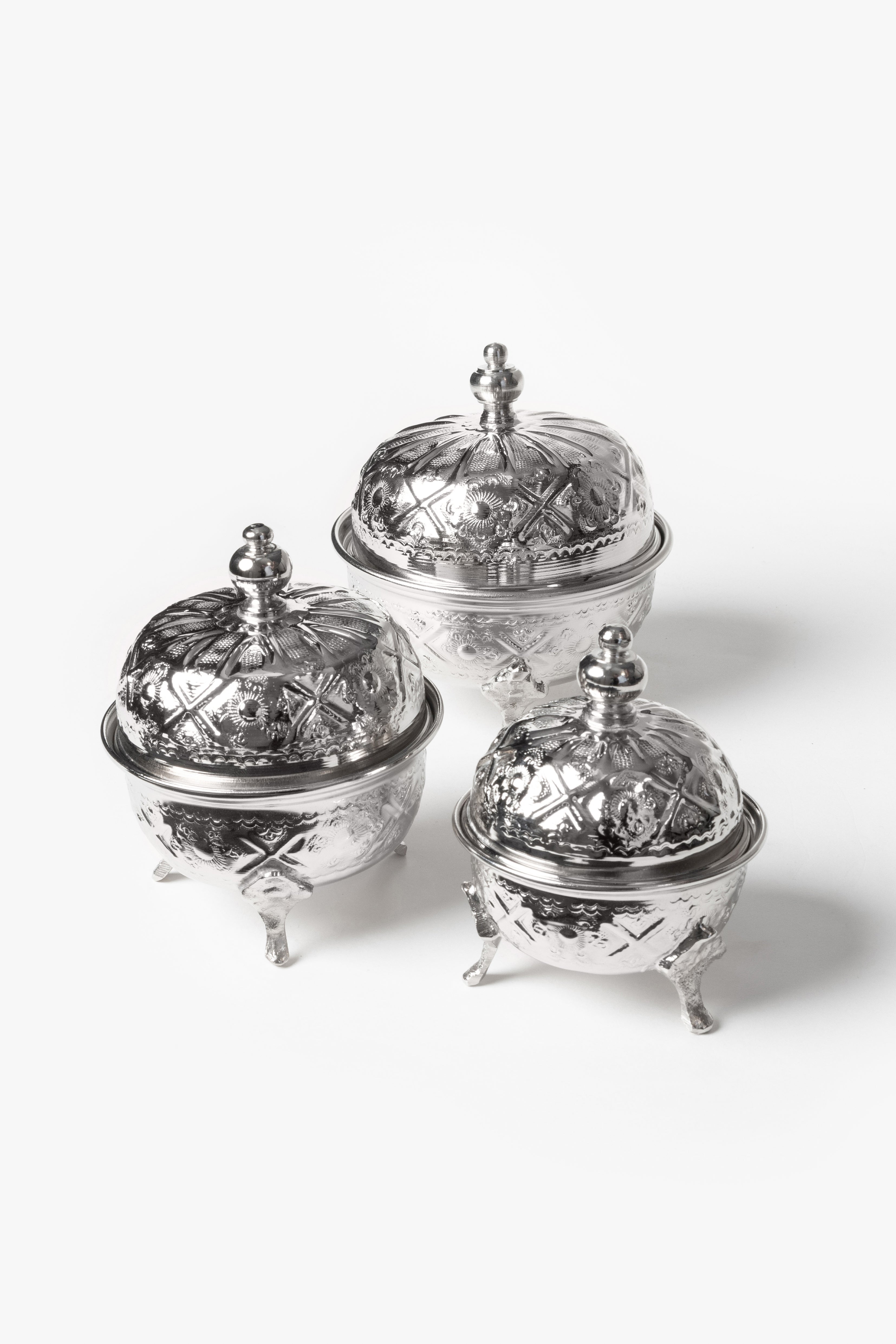 Safya – Moroccan Silver Sugar Bowl