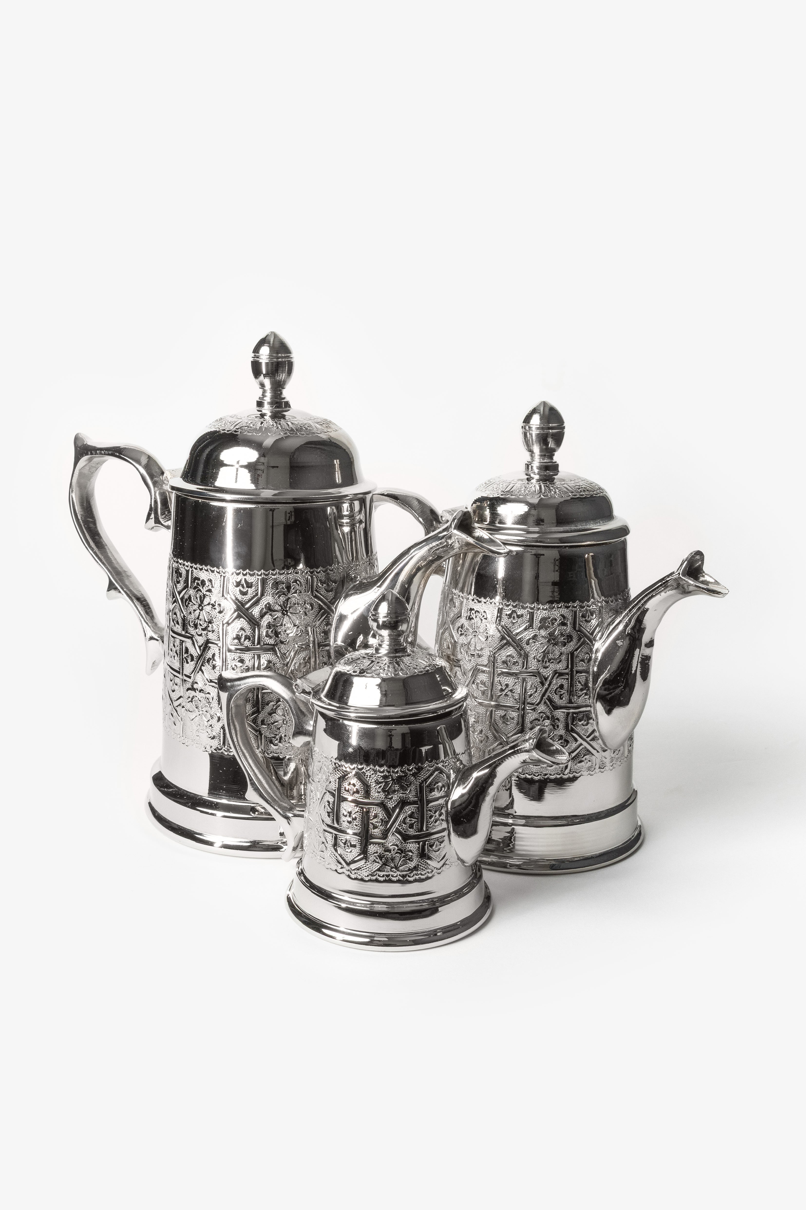 Rafi – Cafetière Marocaine avec Gravures Traditionnelles
