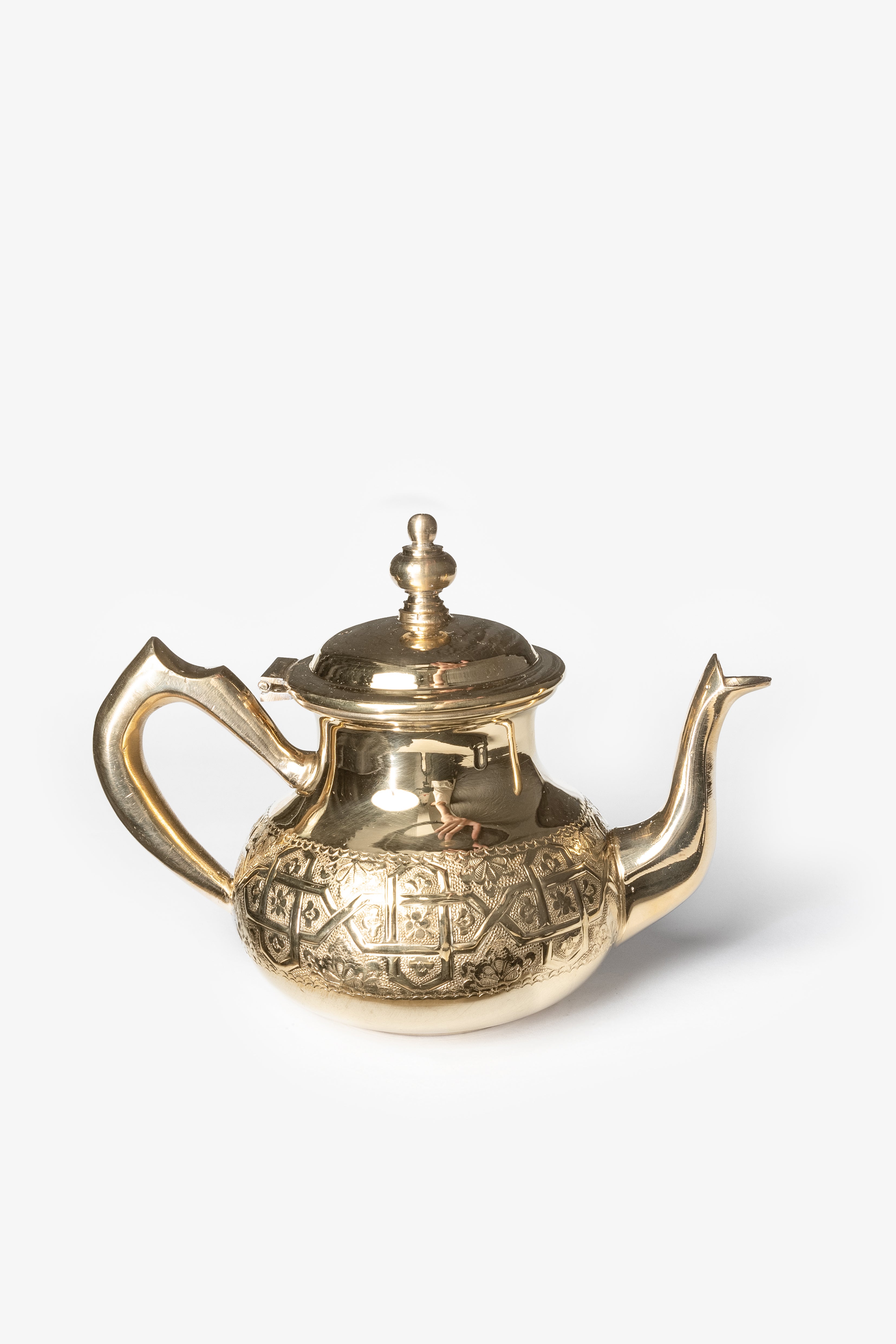 Kaïs – Théière Marocaine à Gravures Traditionnelles