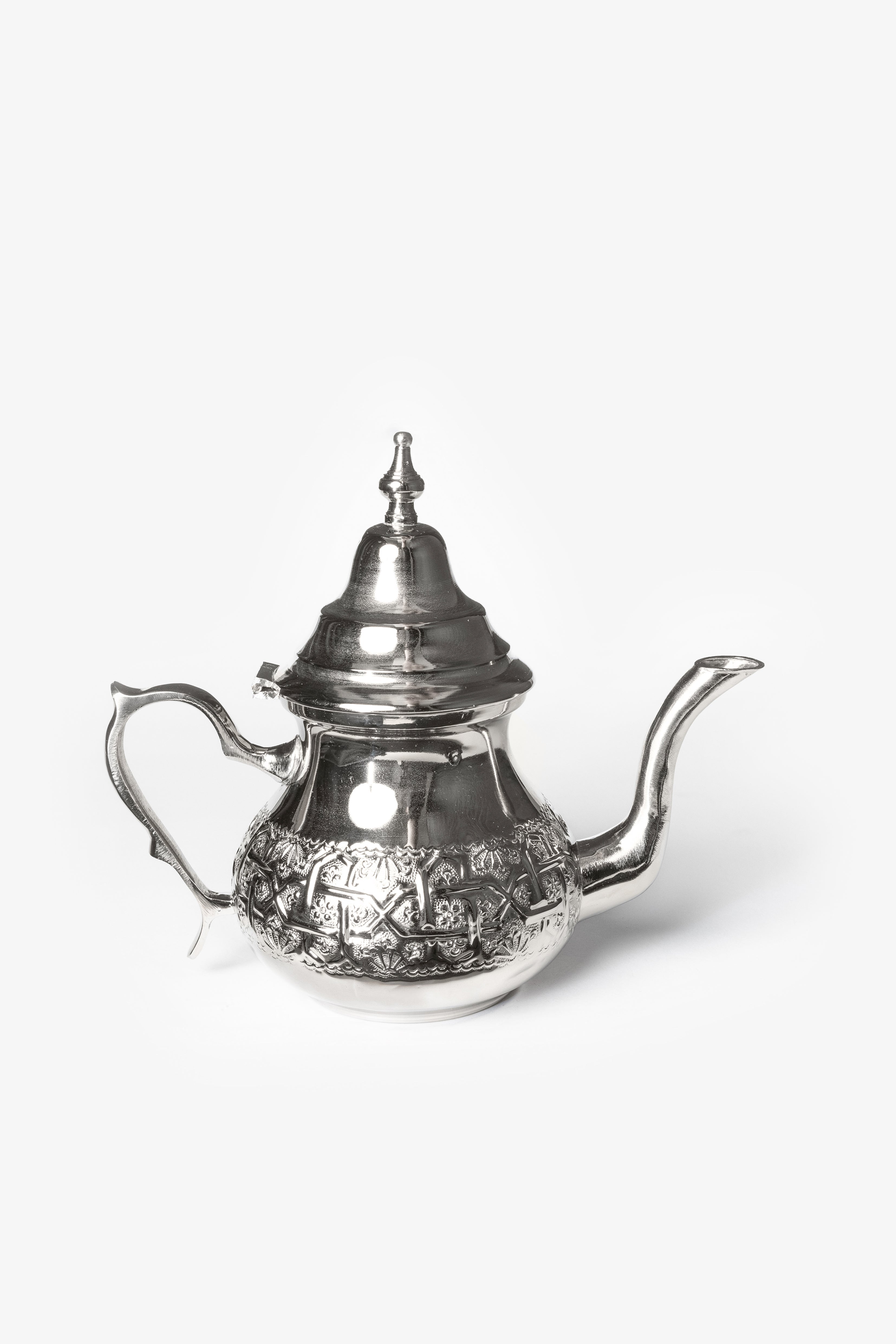 Moulay – Théière Marocaine à Gravures Traditionnelles