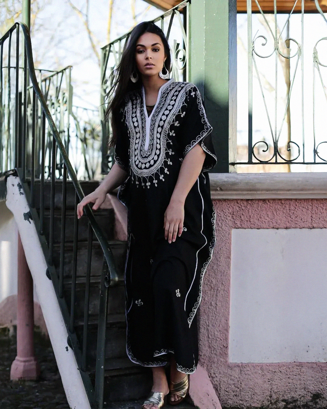 Hassna – Moroccan Cotton Gandoura