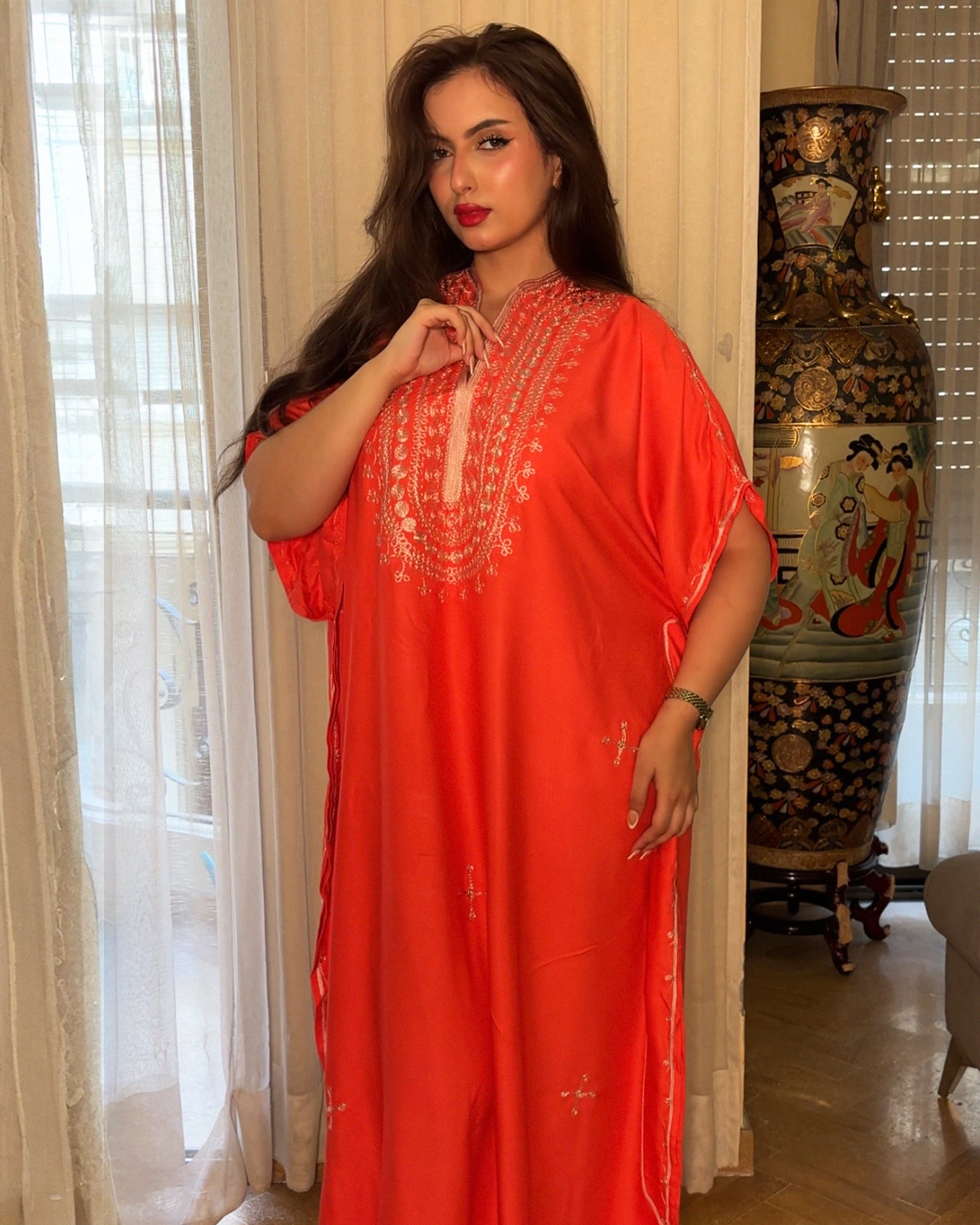 Hassna – Moroccan Cotton Gandoura