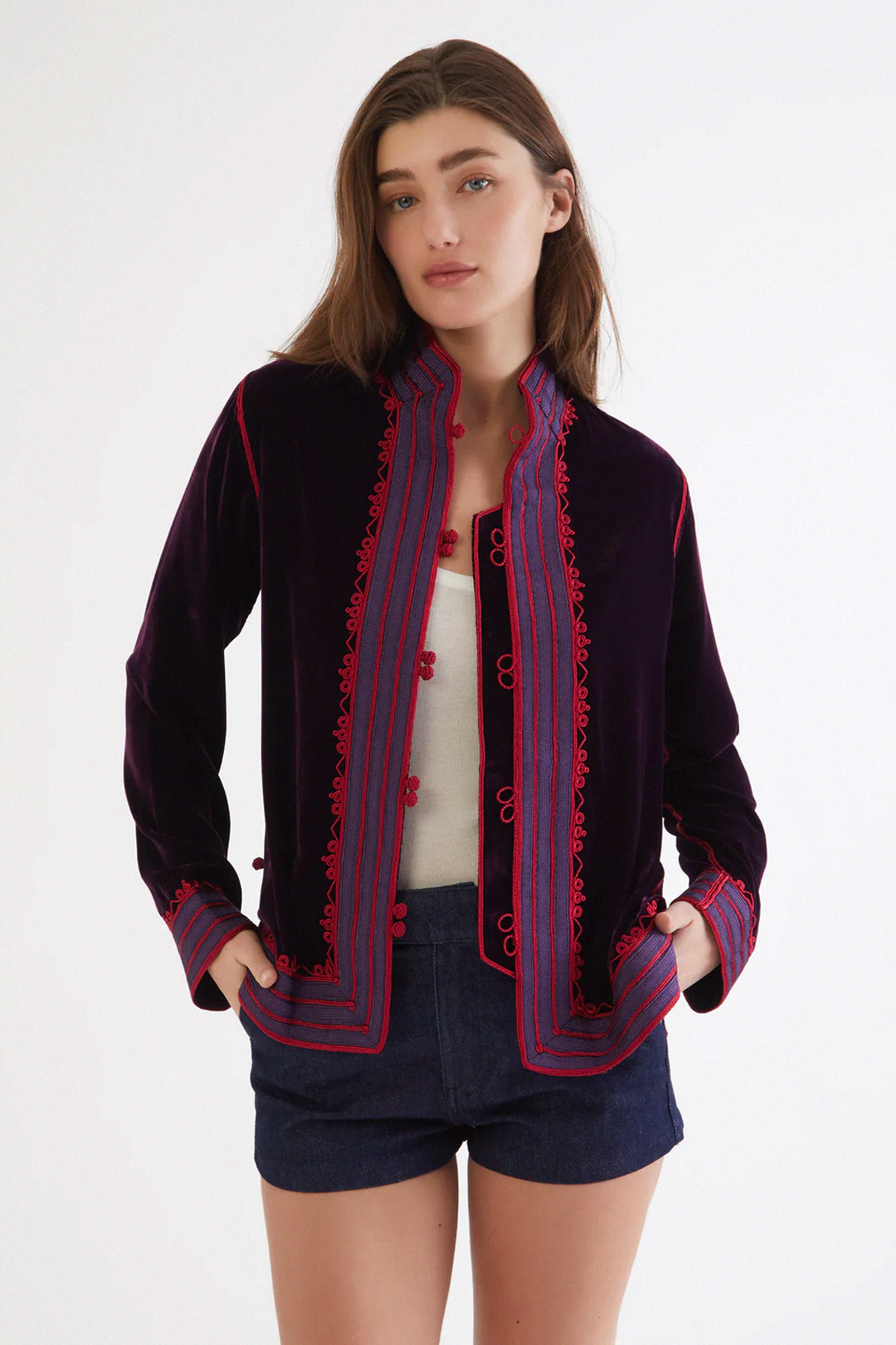 Toraya – Moroccan Velvet Jacket