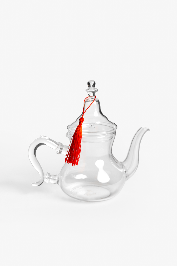 Salim – Théière Marocaine en Verre Transparent