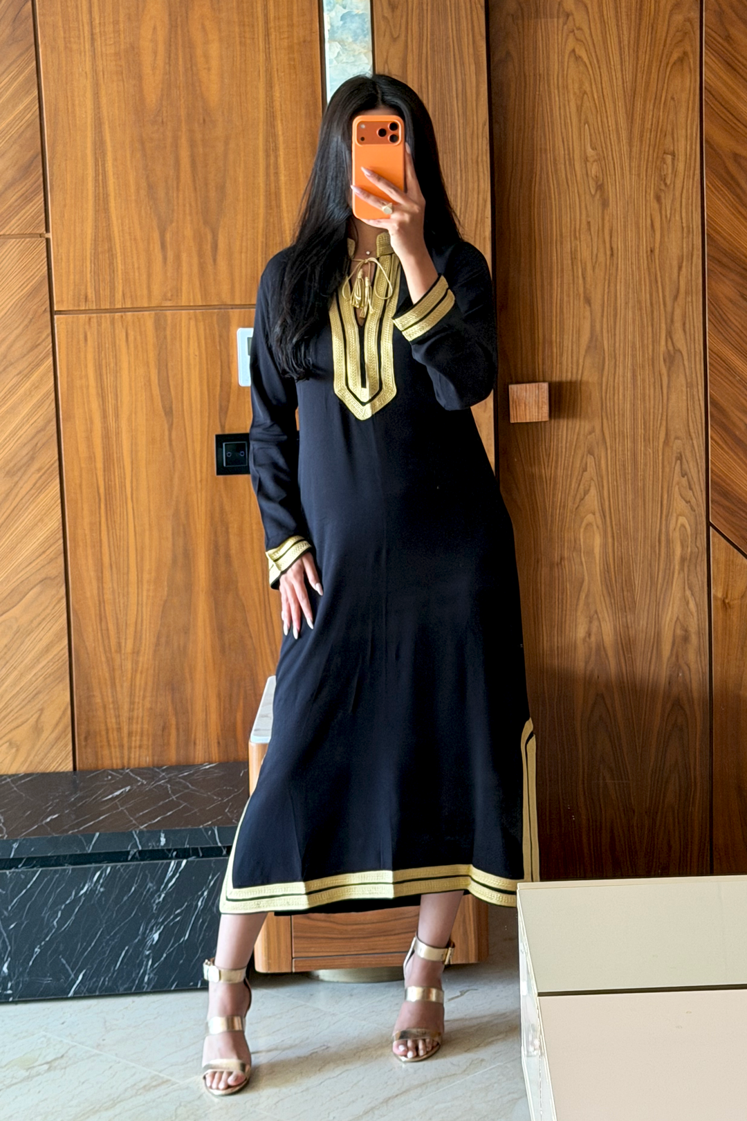 Dalia – Caftan en Coton marocaine