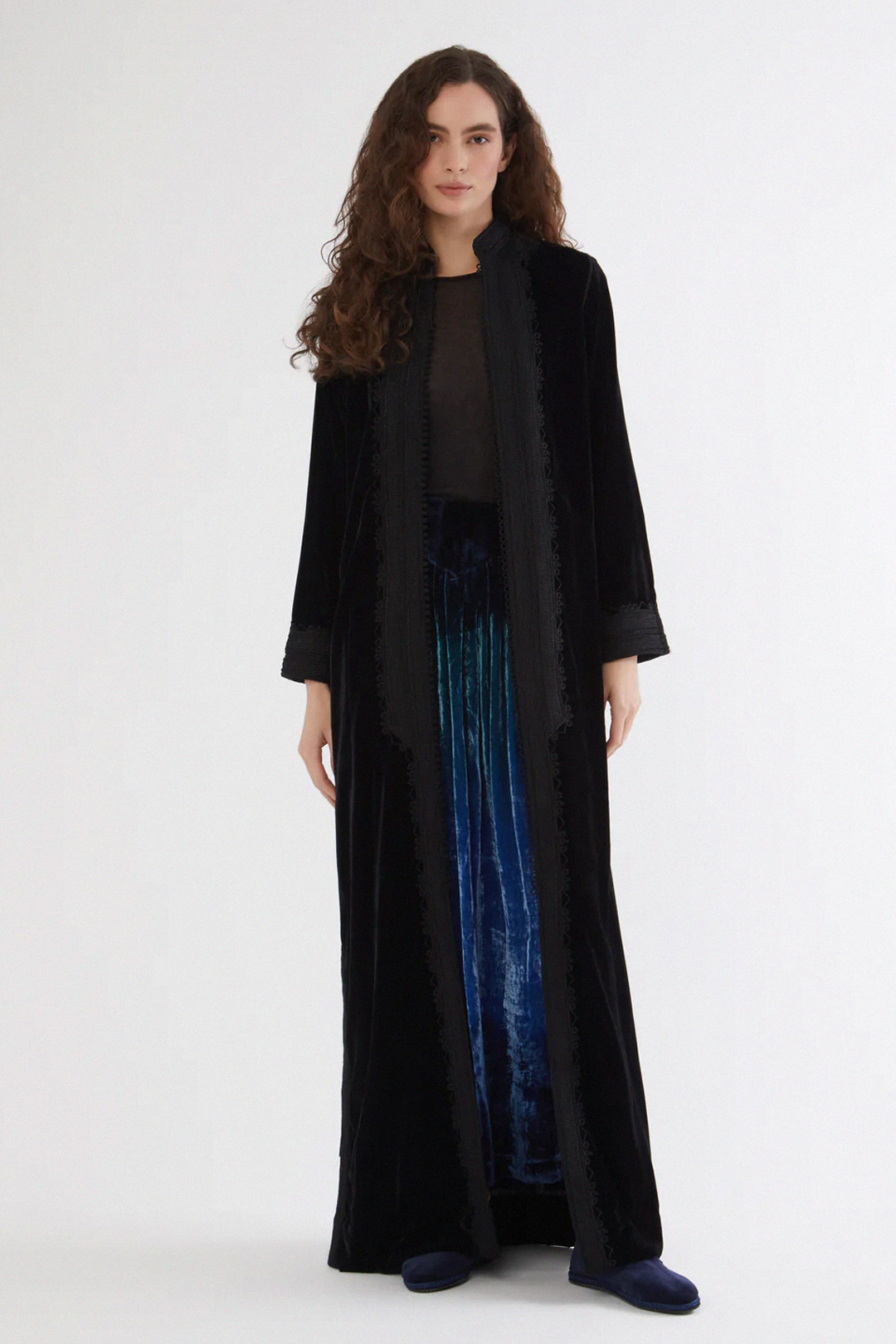Soraya – Moroccan Velvet Robe