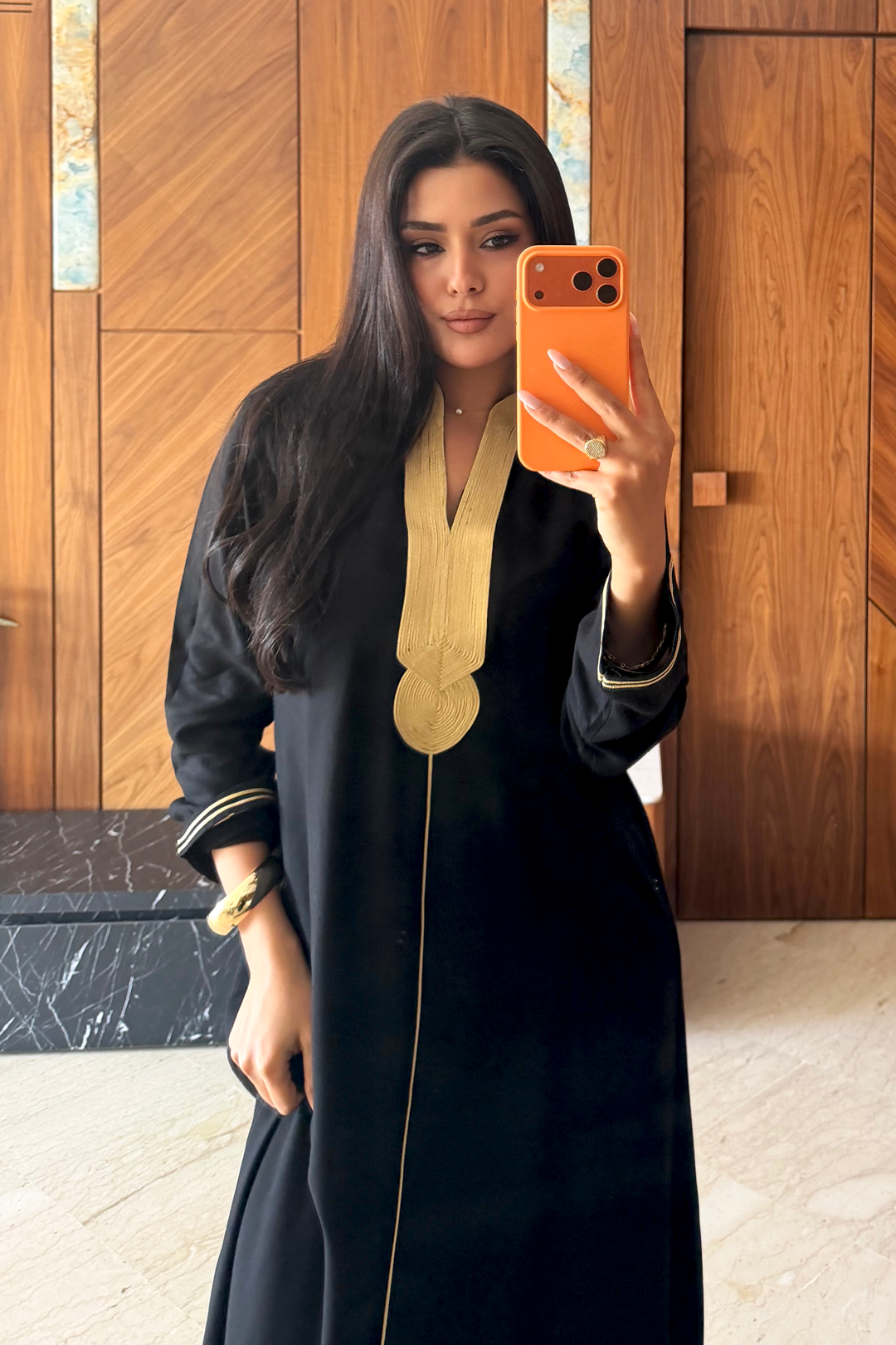 Zahra – Caftan en Coton Marocain