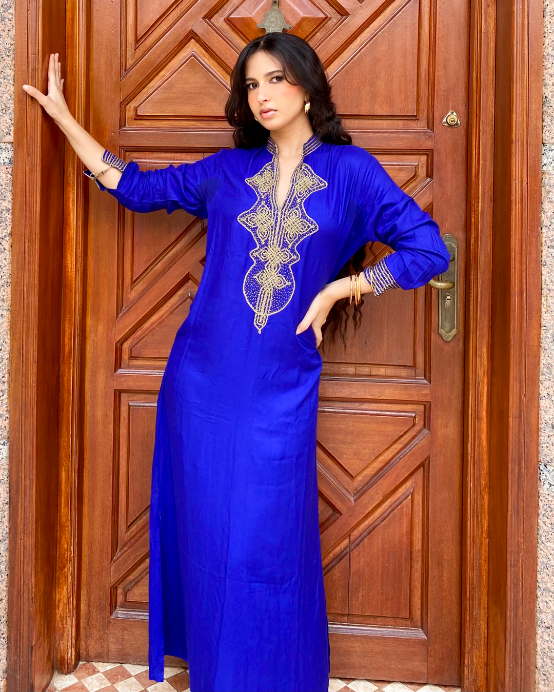 Nafissa – Caftan Perles Marocaines