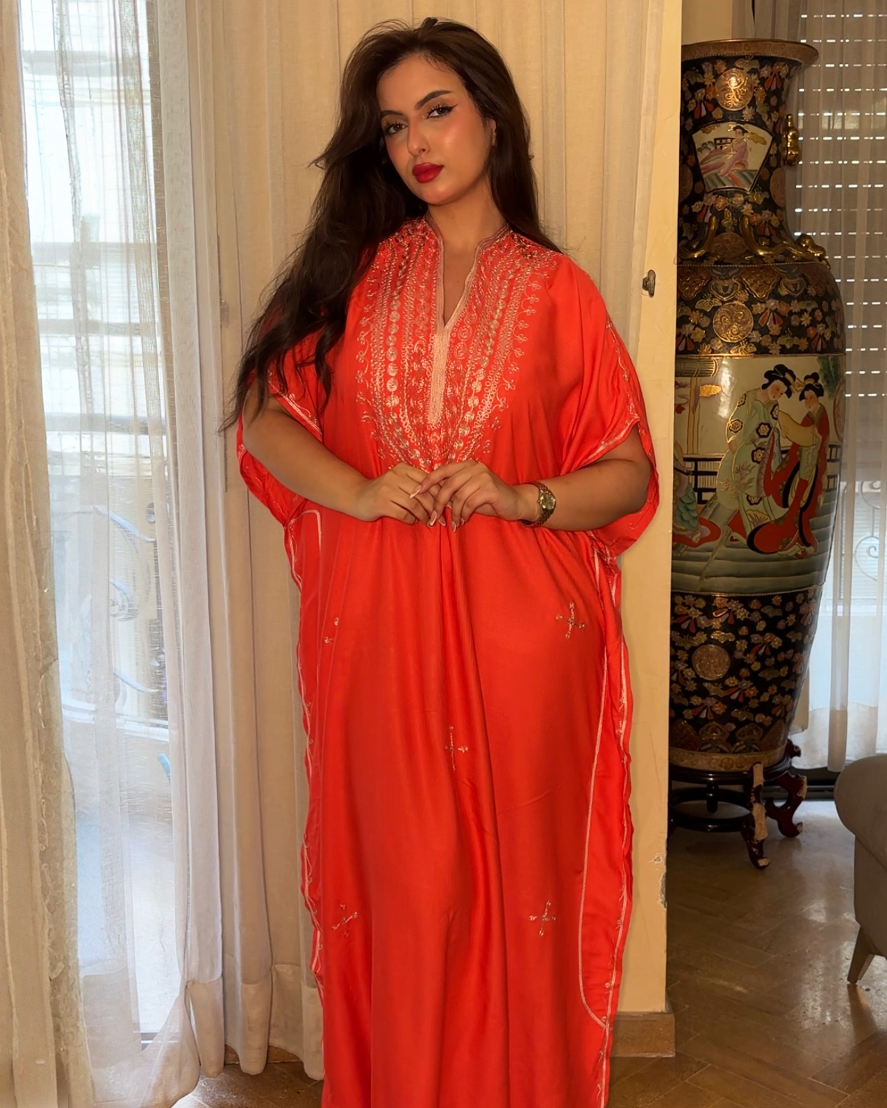 Hassna – Moroccan Cotton Gandoura