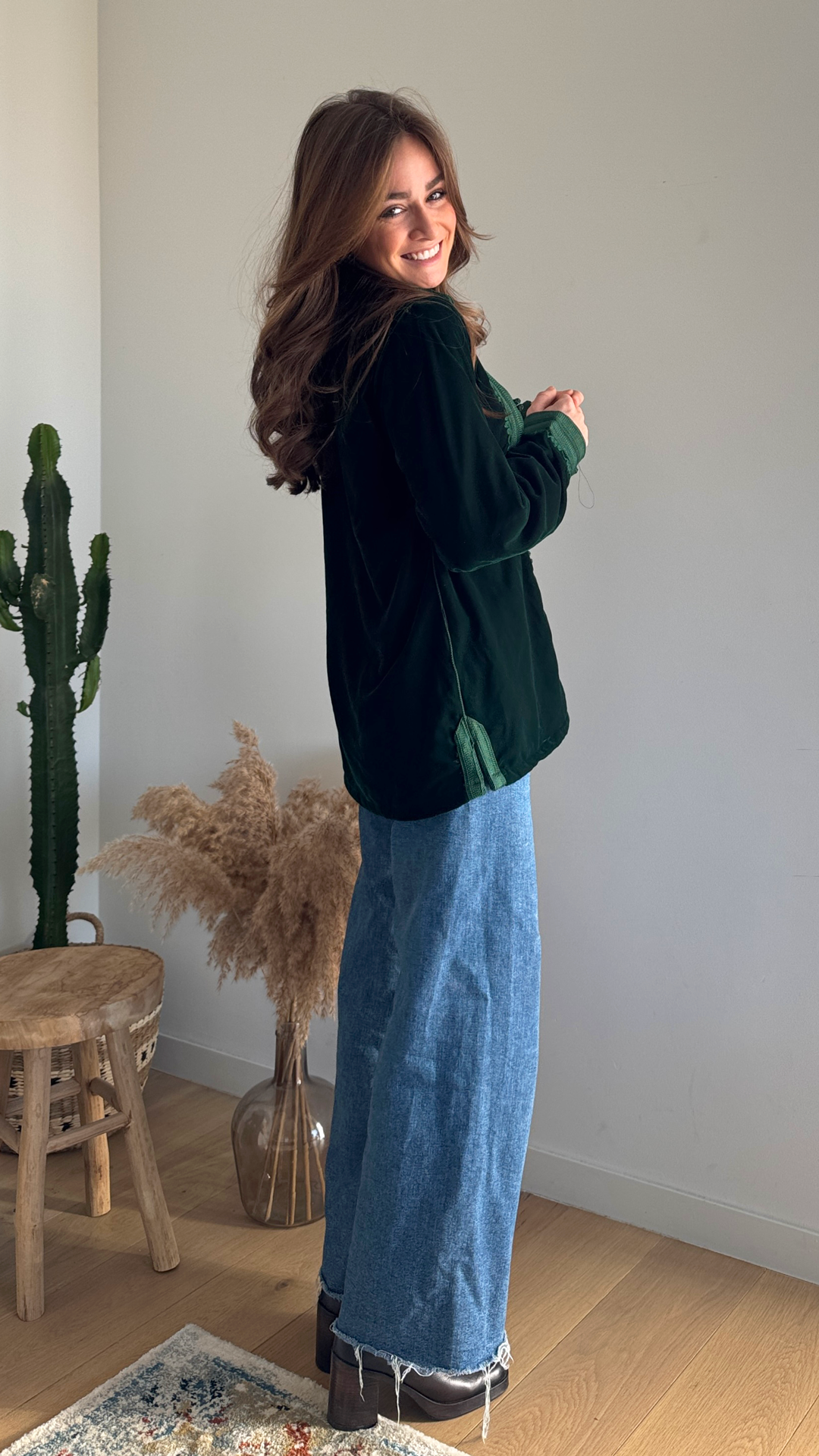 Nina – Moroccan Velvet Jacket
