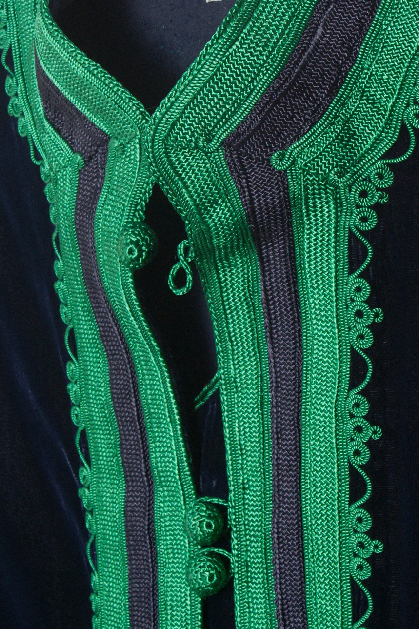 Toraya – Veste en velours marocain