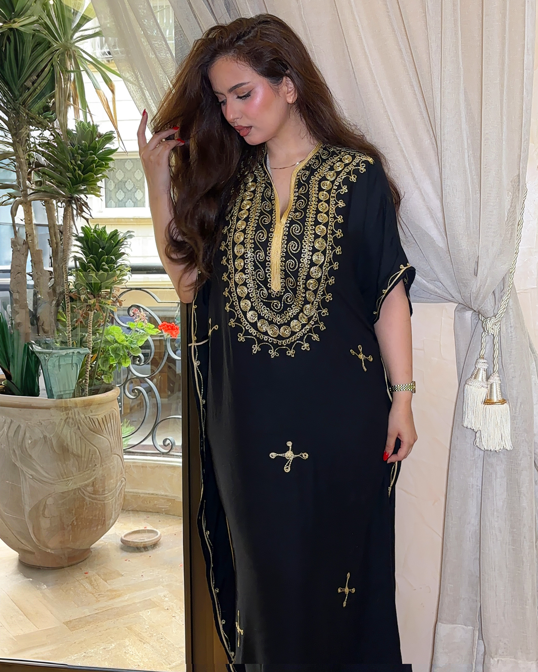 Hassna – Gandoura marocaine en coton