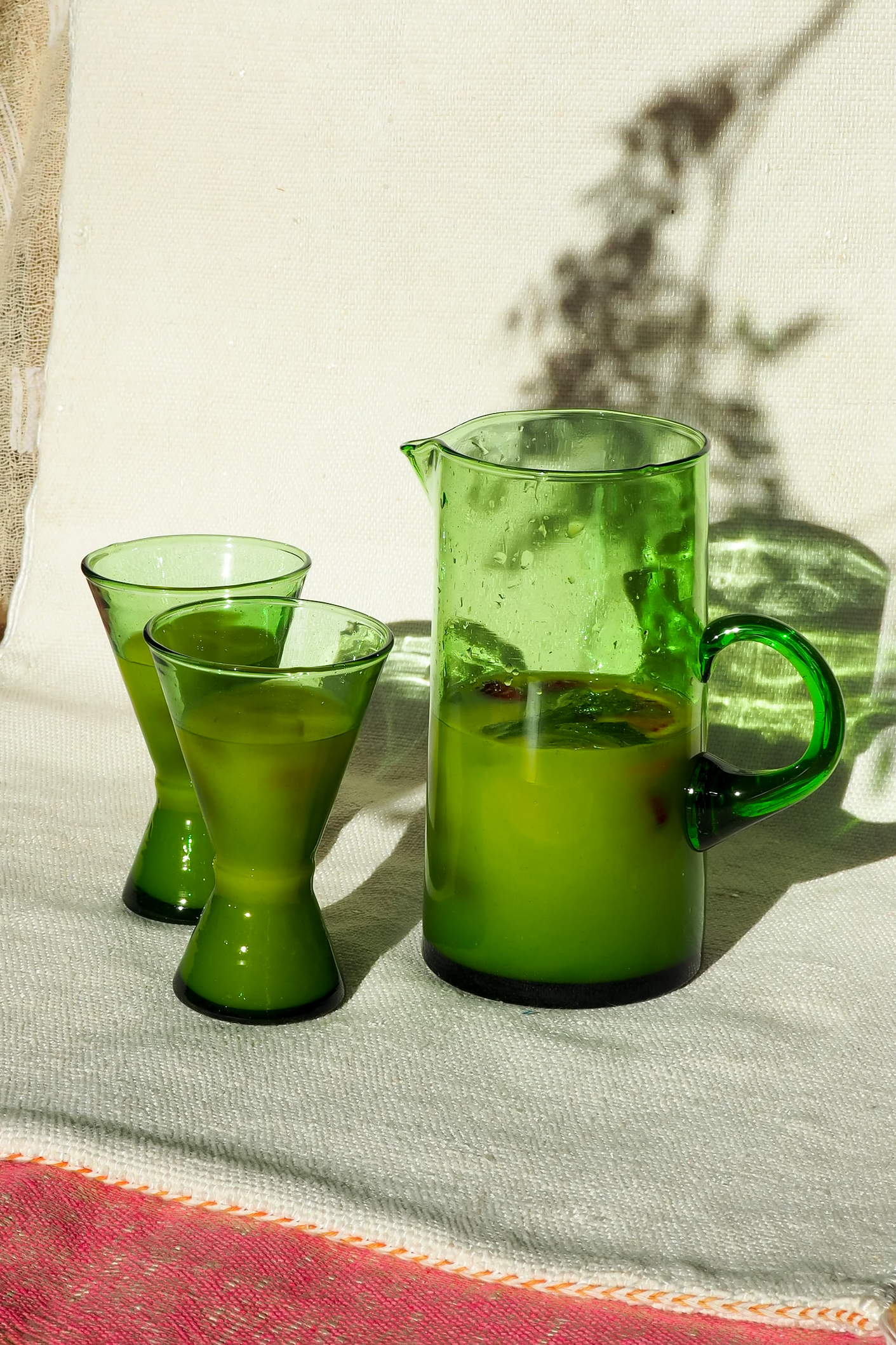 Set Yasmine – 6 verres Green Oasis