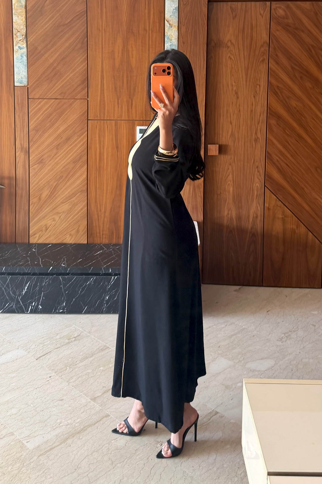 Zahra – Caftan en Coton Marocain