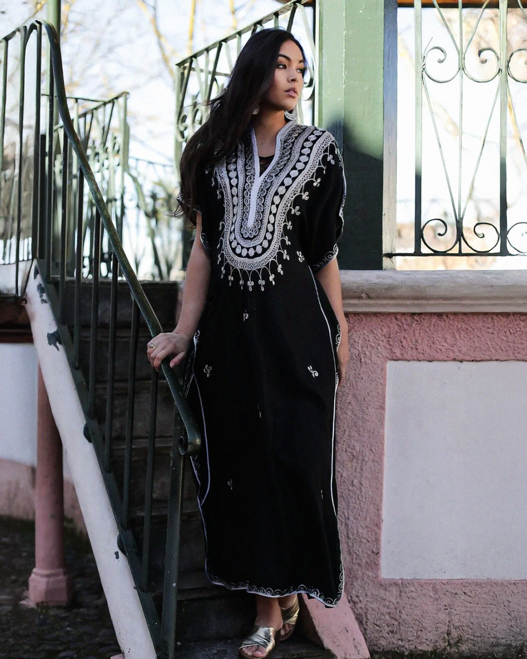 Hassna – Moroccan Cotton Gandoura