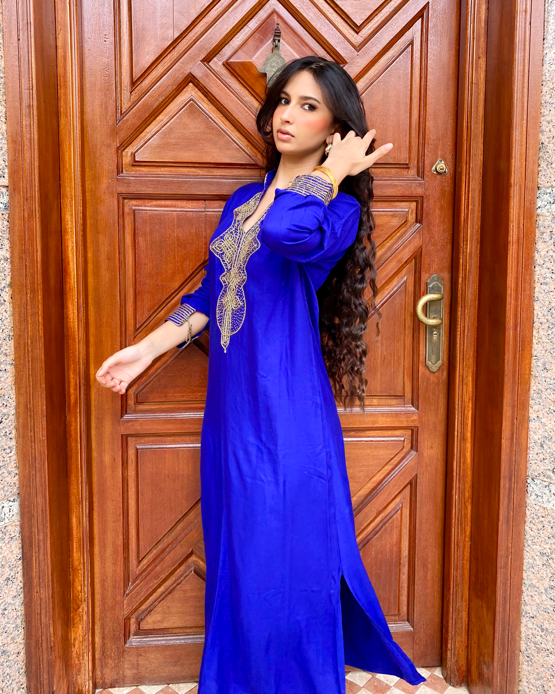 Nafissa – Caftan Perles Marocaines
