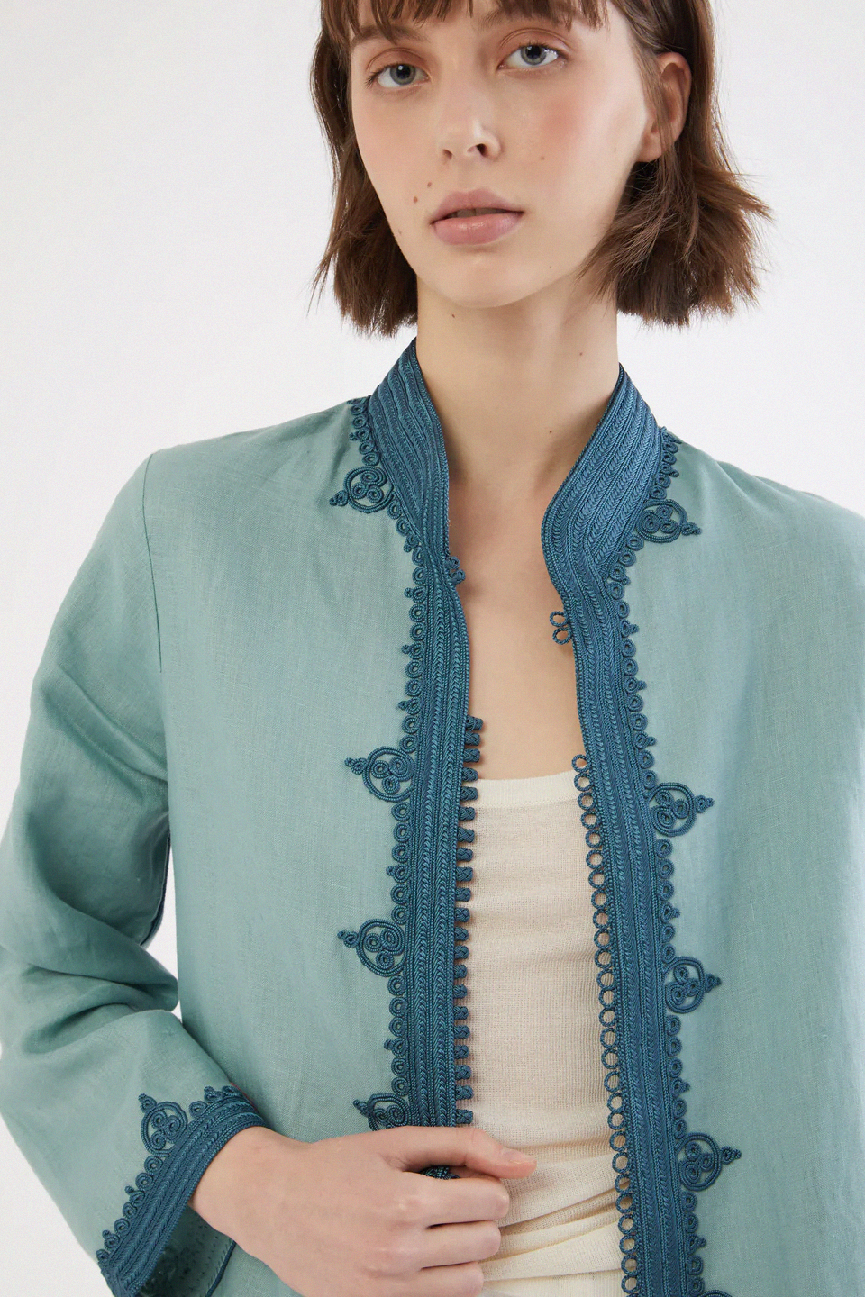 Lolla – Moroccan Linen Coat