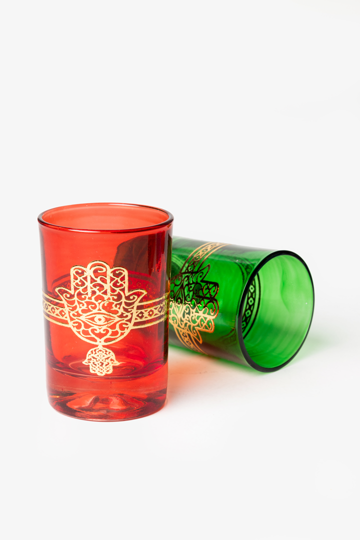 Set Fatima – 6 verres multicolores